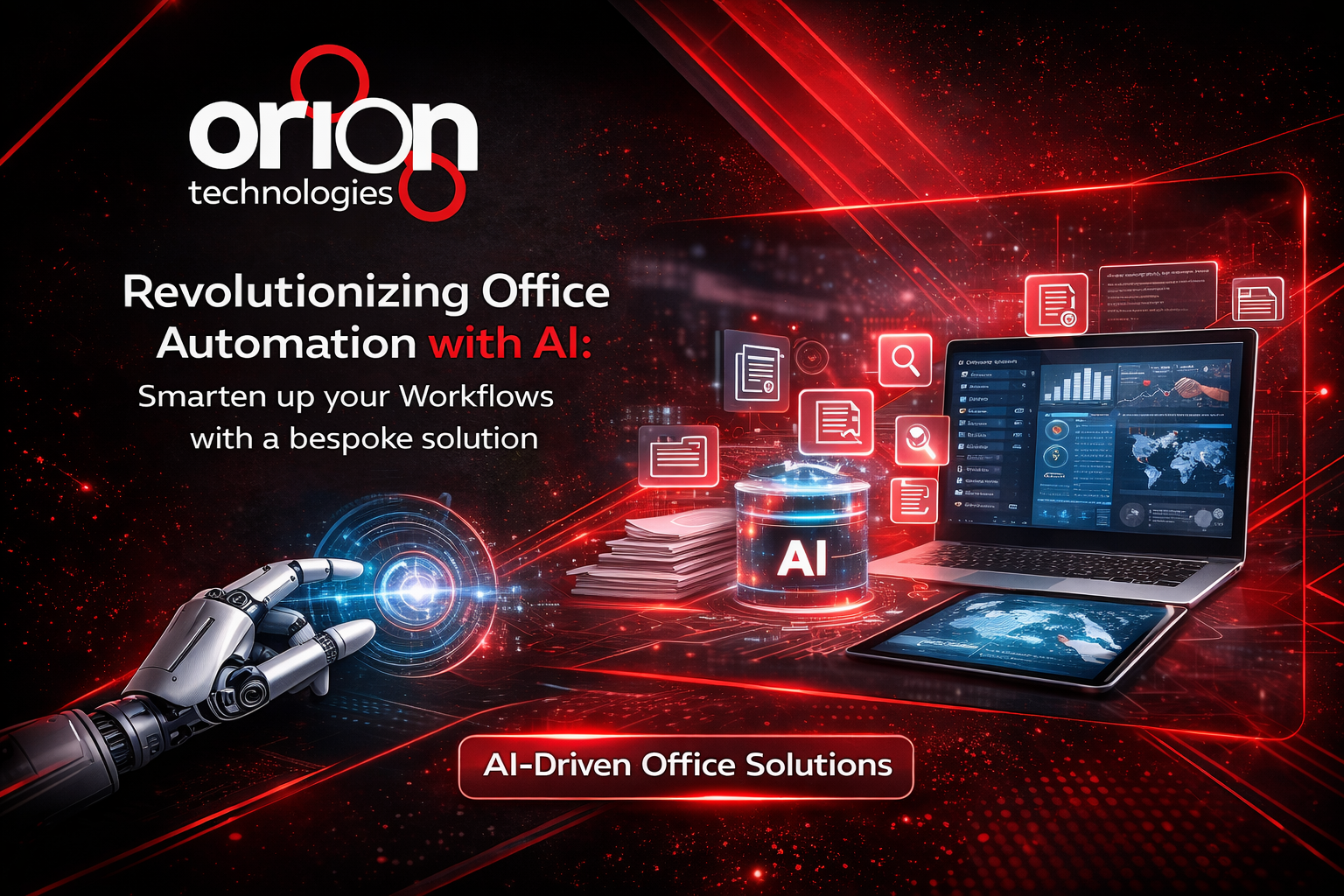 Revolutionising Office Automation with AI: How Smarten up Your Workflows with a Bespoke Solution
